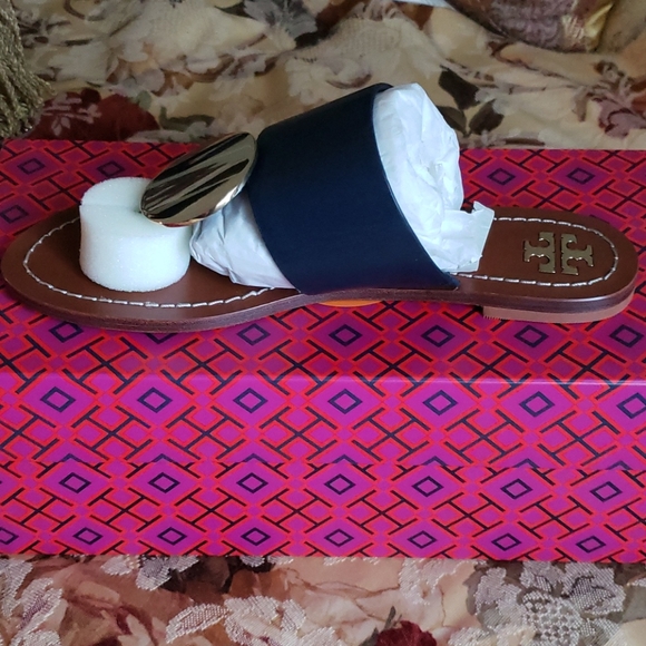 NWT! TORY BURCH PATOS DISK SANDAL 6 - Picture 5 of 5
